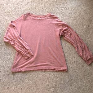 Lou & Grey Signature Soft Balloon Sleeve Top